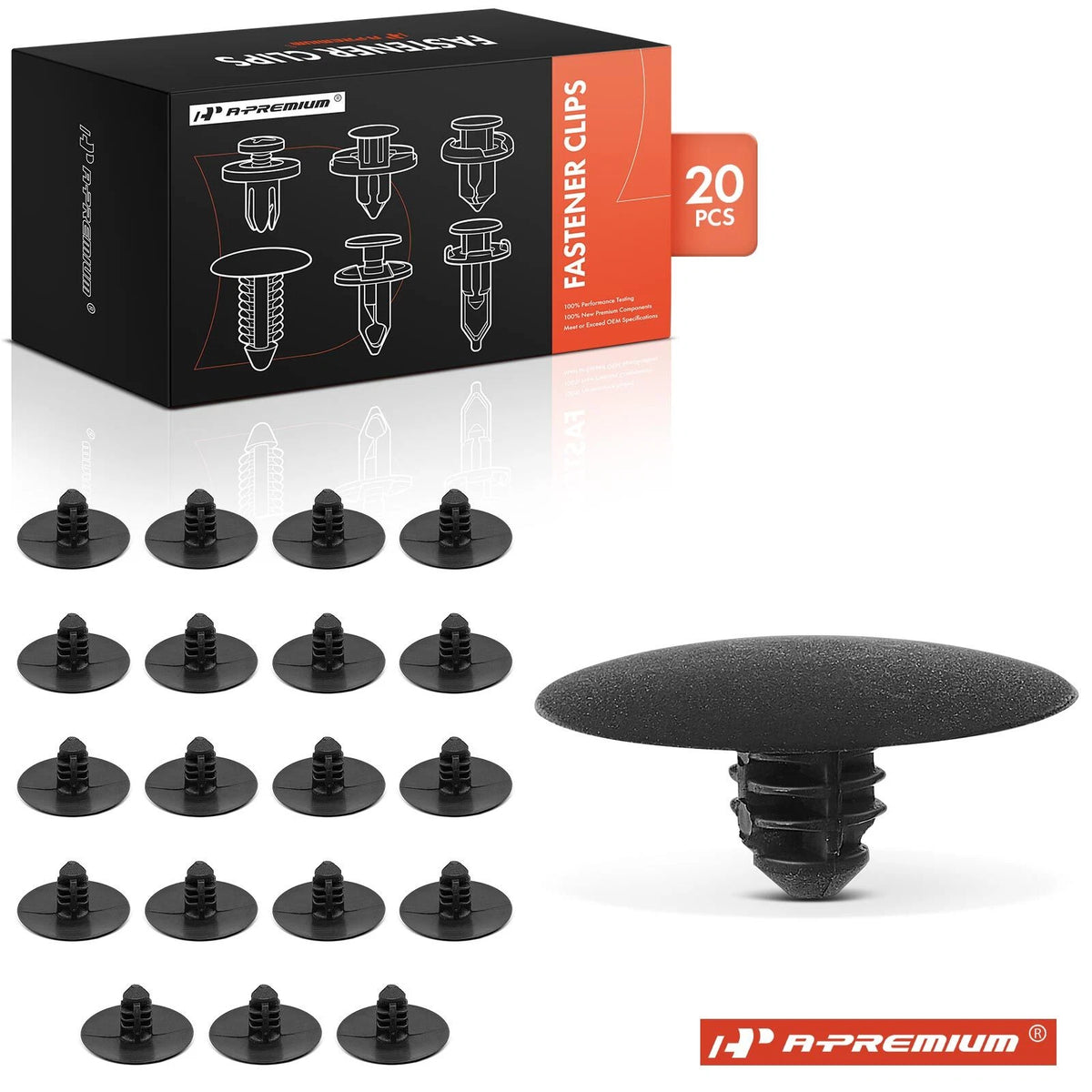 20Pcs Hood Insulation Retainer Clips for Ford Mazda (G0306888538, F22Z16774A)