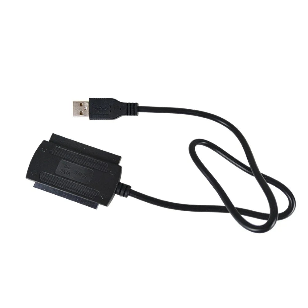 IDE SATA to USB 2.0 Adapter Converter Cable for 2.5 3.5 Inch Hard Drive