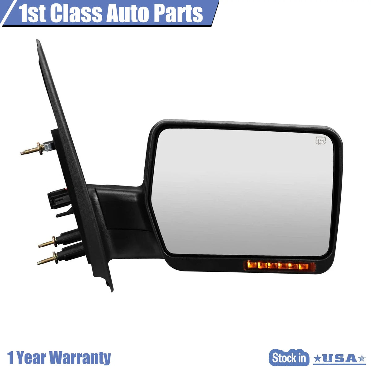 Right Power Heated Turn Signal Mirror for Ford F150 (2009–2011)