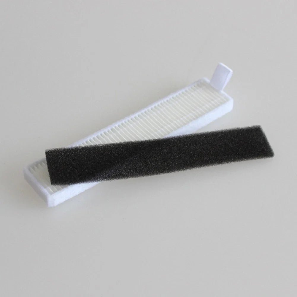 3 Filters & 4 Side Brushes for ECOVACS Ozmo Slim 11 (2019–2021)