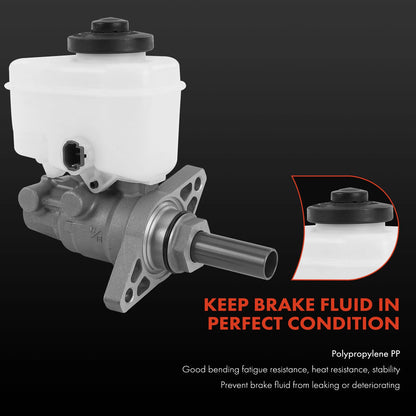 Brake Master Cylinder with Reservoir & Sensor for Toyota 4Runner (2002–2009) 4702860010