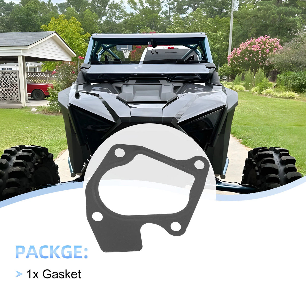 Exhaust Gasket for Polaris RZR Pro XP 4 Sport (2006–2023) 5814964, 5812640
