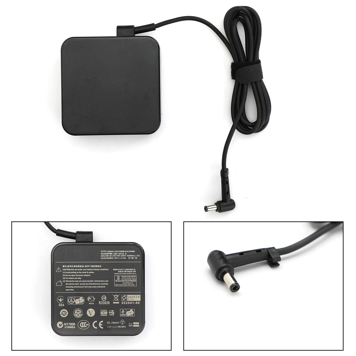 AC Adapter 19V 90W for ASUS Q400 Q405 Q46 Q500 (W003-A060)