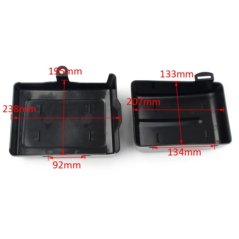 Battery Side Cover for Harley Dyna Fat Bob Low Rider Wide Glide (2006–2017)