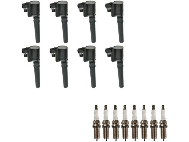 Ignition Coil and Spark Plug Kit for Jaguar S Type (2000–2003) 87555MCHW