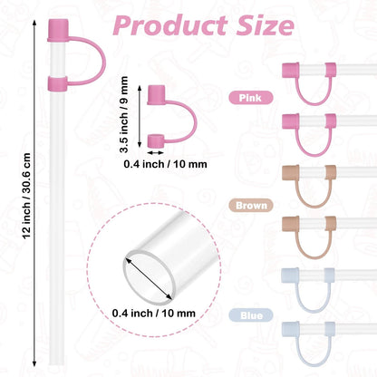 Reusable Straw Replacement for Stanley Cup (Compatible)