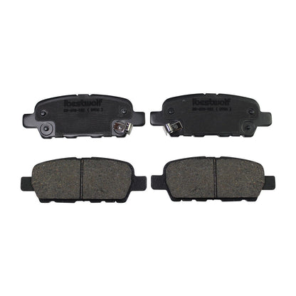 Set of 4 Rear Ceramic Brake Pads for Infiniti EX35 (2010–2012) D905 P-905 905