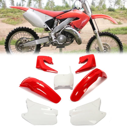 7Pcs Body Fairing Kit for Honda CR125R CR250R (2000–2001)