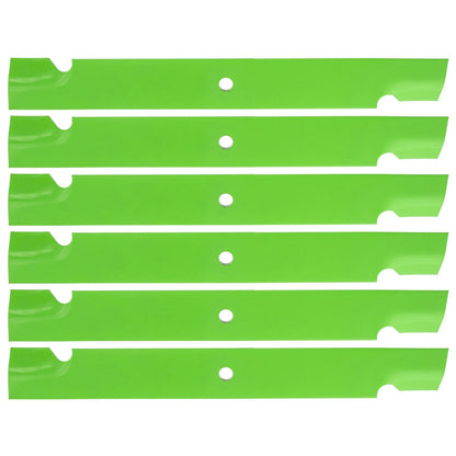 6-Pack LawnRAZOR Blade for Schiller Pro Z SD Cat GEN 33HP (112243-03, 2722543-03, 7017081)
