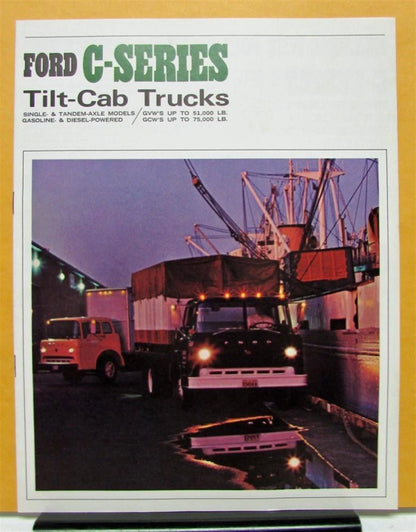 Sales Brochure for 1966 Ford Tilt Cab Trucks C Series 550-8000 CT 750-950