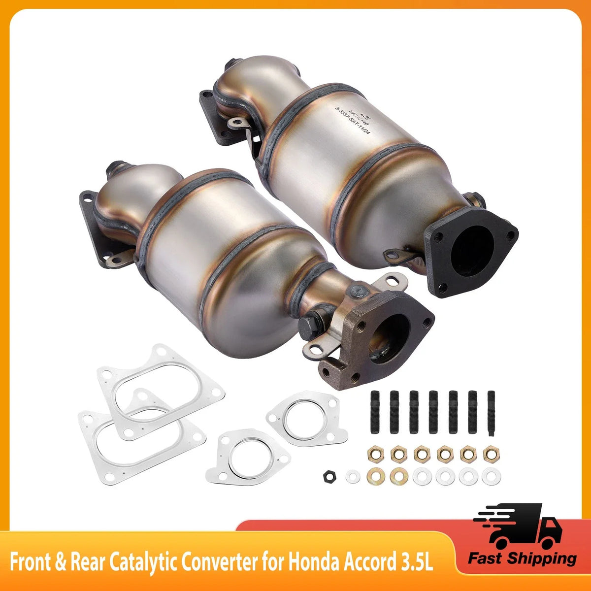 Direct Fit Front Catalytic Converter for Honda Accord V6 3.0L (2003–2007)