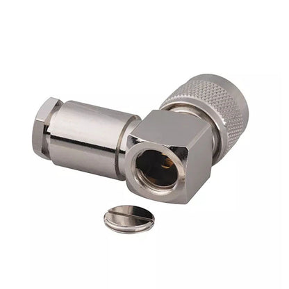 2PC 90 Degree Connector for UHF Male PL259 RG58 RG142 RG400 LMR195