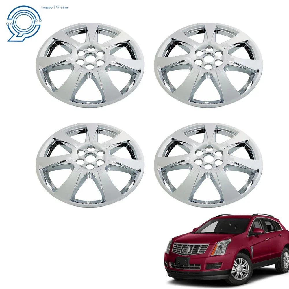 4X Chrome 20" Hubcaps for Cadillac SRX (2010–2013)