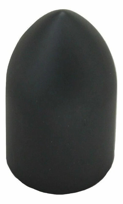 Set of 5 Lug Nut Covers for Universal Fit (33 mm, Matte Black, UP#10550)