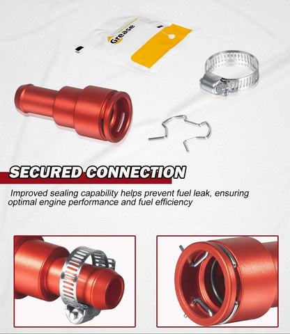 Aluminum HVAC Heater Hose Connector for Cadillac Escalade (For00815)