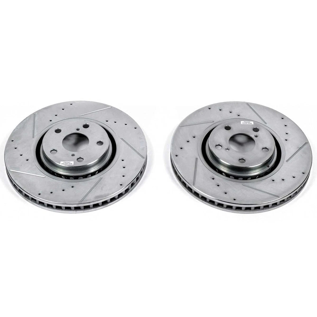 2X Powerstop Brake Discs Front AWD for Lexus GS350 (2007–2011) JBR1307XPR