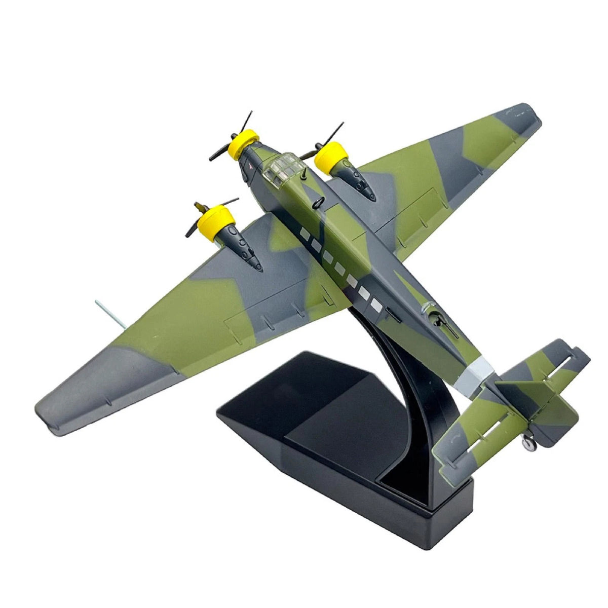 1/144 German Luftwaffe Junkers Ju52 Transport Plane Model with Stand