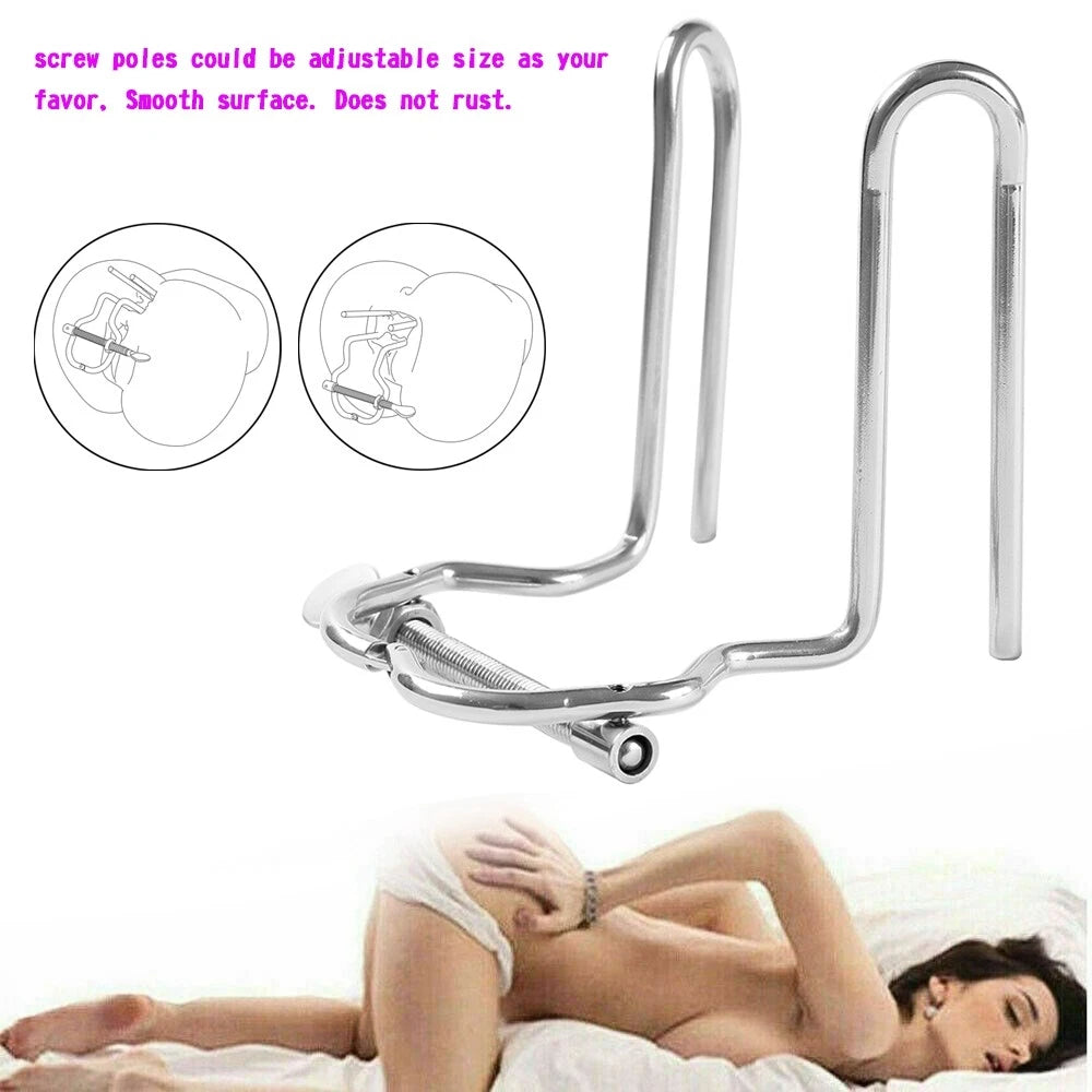 Stainless Steel Vaginal Speculum for Extreme Anal Spreader (2010–2023)