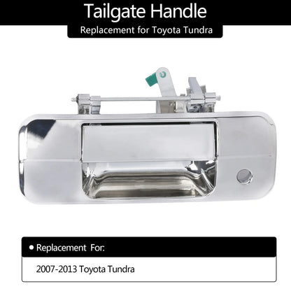 Chrome Tailgate Door Handle Latch for Toyota Tundra (2007–2013) 69090-0C040