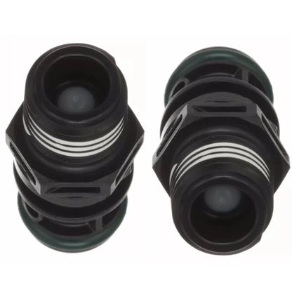 2X Attwood Universal Sprayless Connector for Tank Male 1/4" NPT