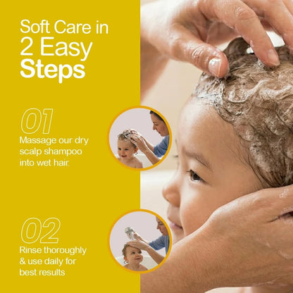 2X Bee Gone Cradle Cap Shampoo 8oz for Baby (Natural & Organic)