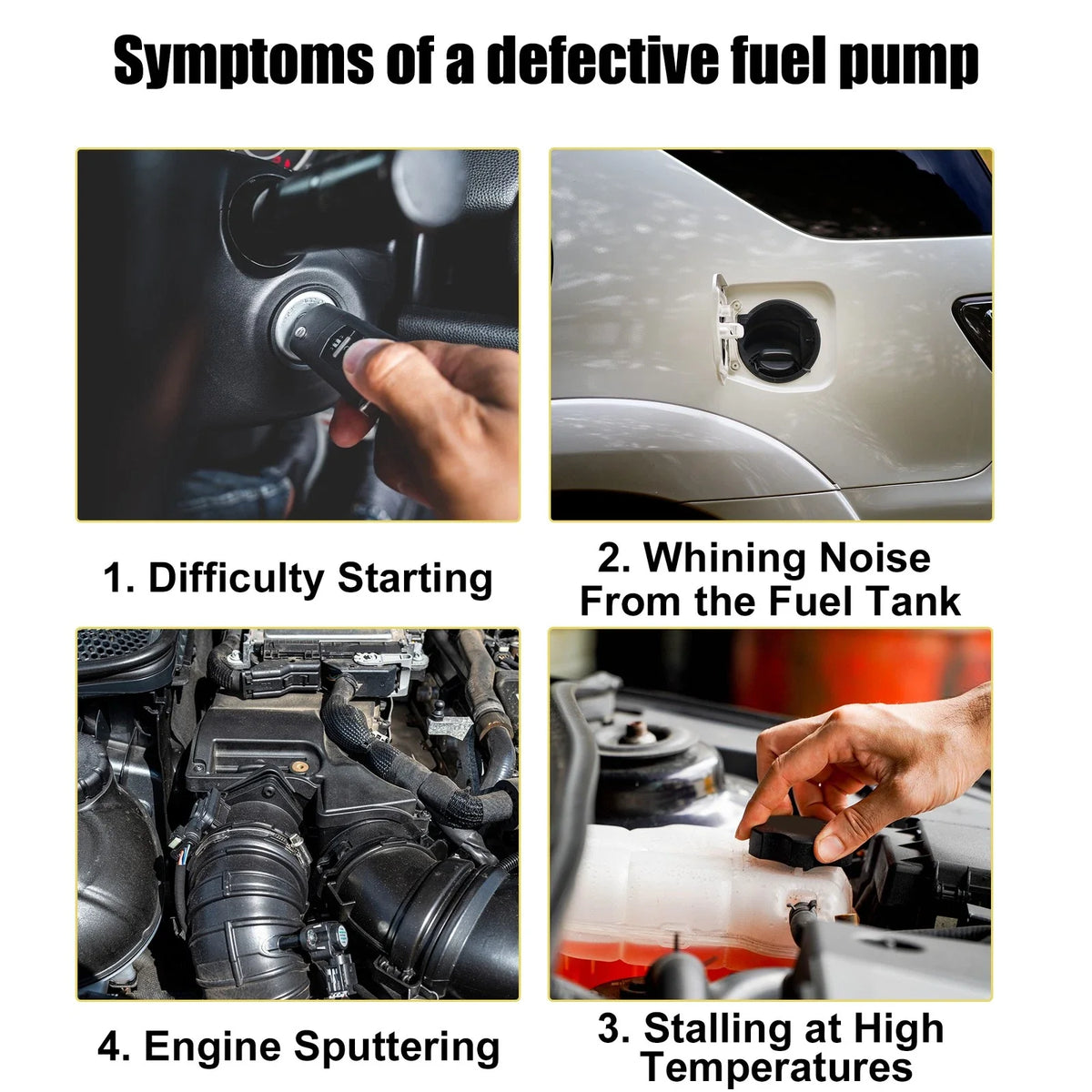 High Pressure Fuel Pump for Audi A3 Base 2.0L (2006–2008) No. 06F127025M