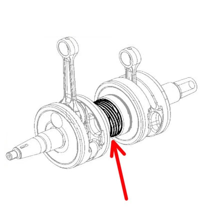 15 Tooth Water Pump Drive Gear for Polaris 650 (2021–2026) SM-10087