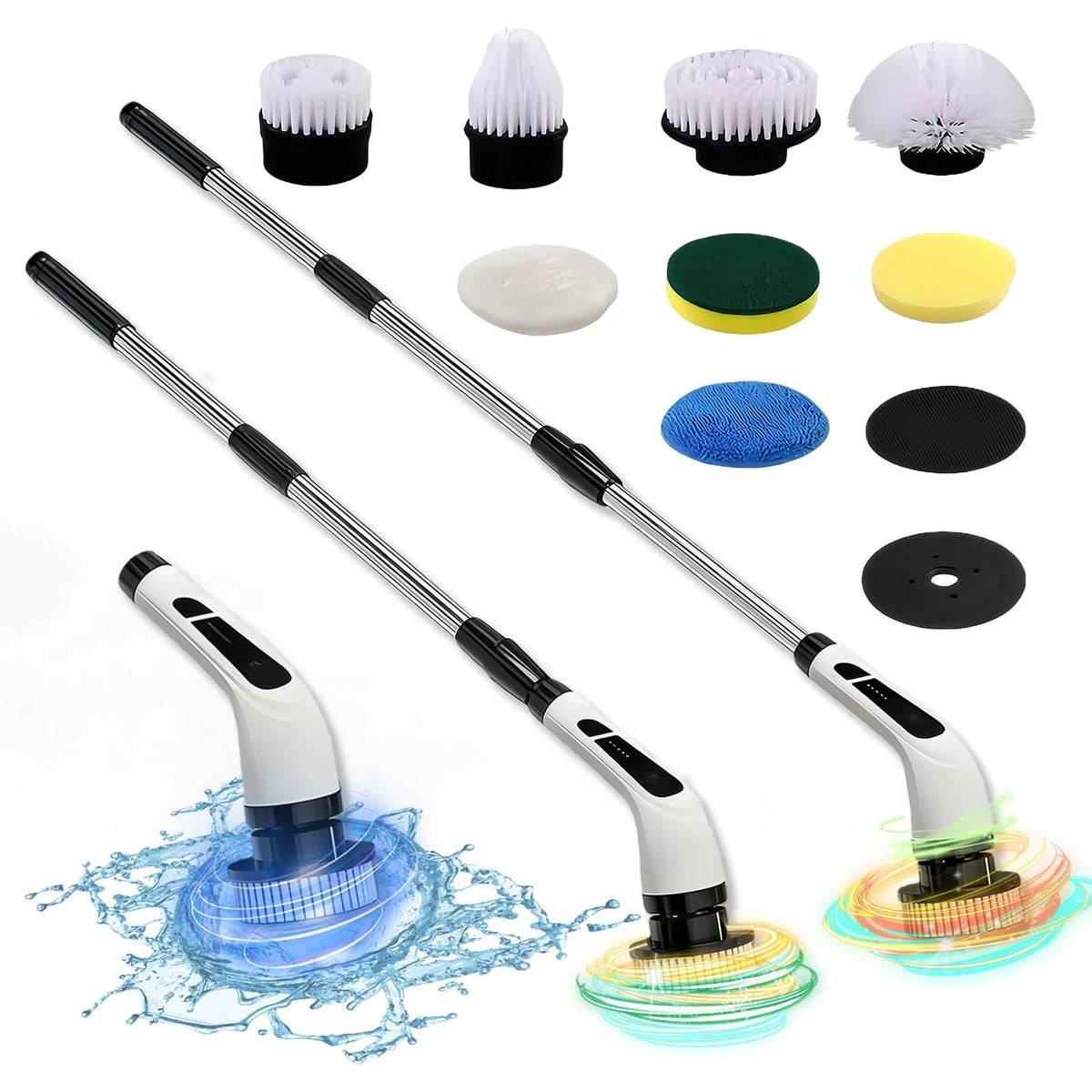 Electric Spin Scrubber for Shower Cleaning