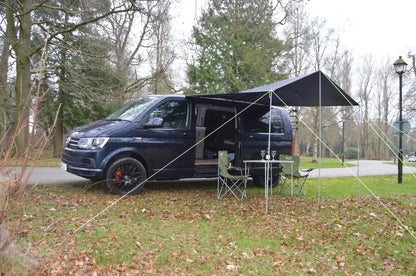 2X Awning Canopy for Campervan Caravan (BLACK)