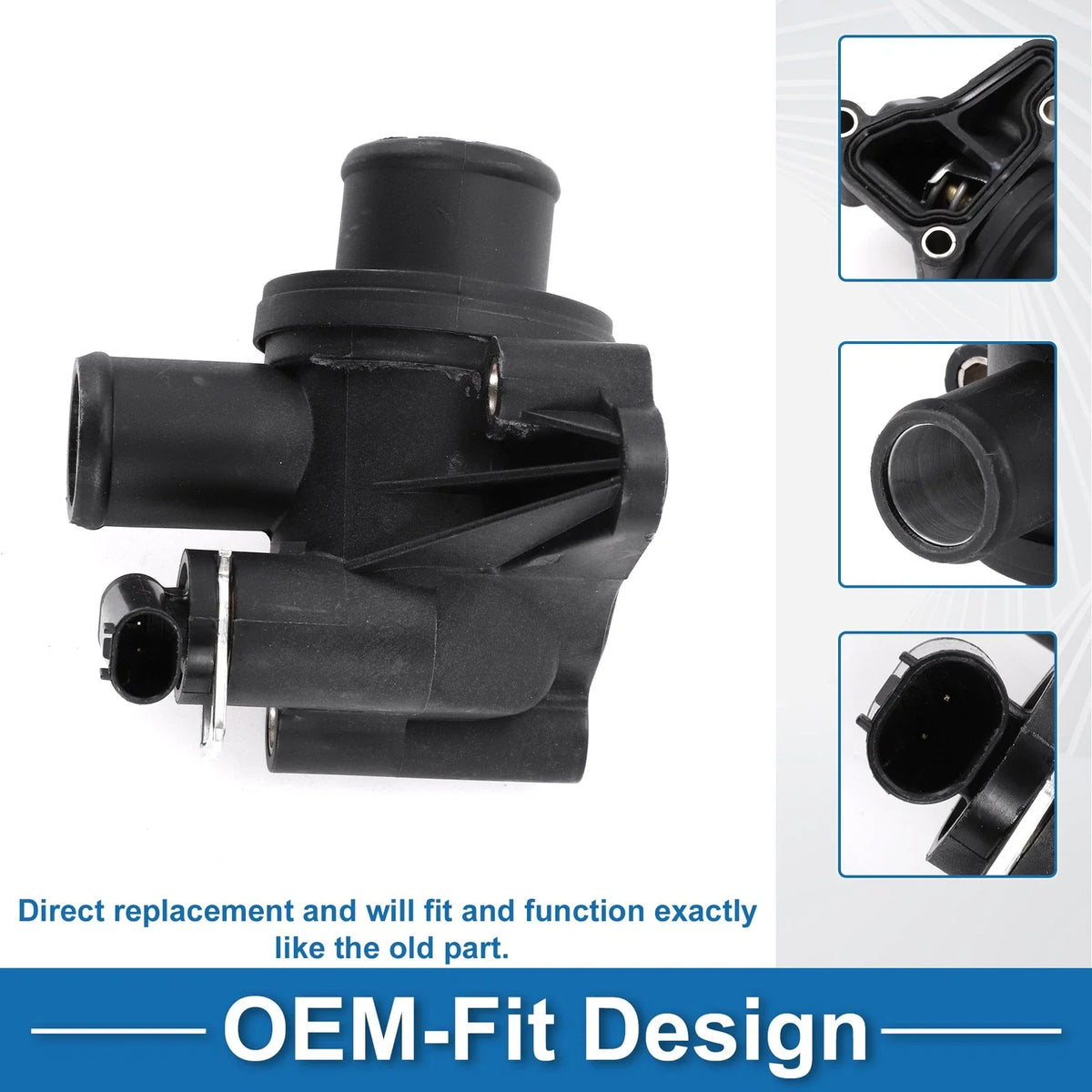 Engine Coolant Thermostat Housing Assembly for Mercedes-Benz A190 A160 (1996–2005)