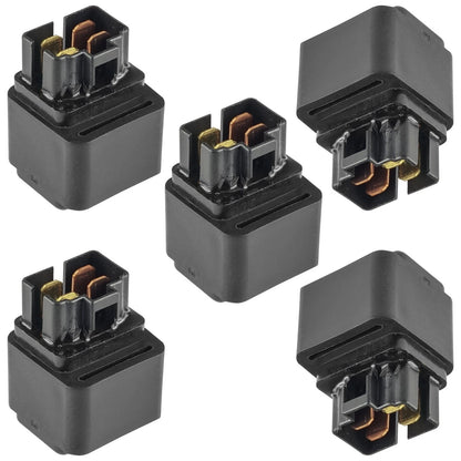 Set of 5 Starter Solenoid Relays for Arctic Cat 90 Y-12 (2002–2004) RE1485, 3301154