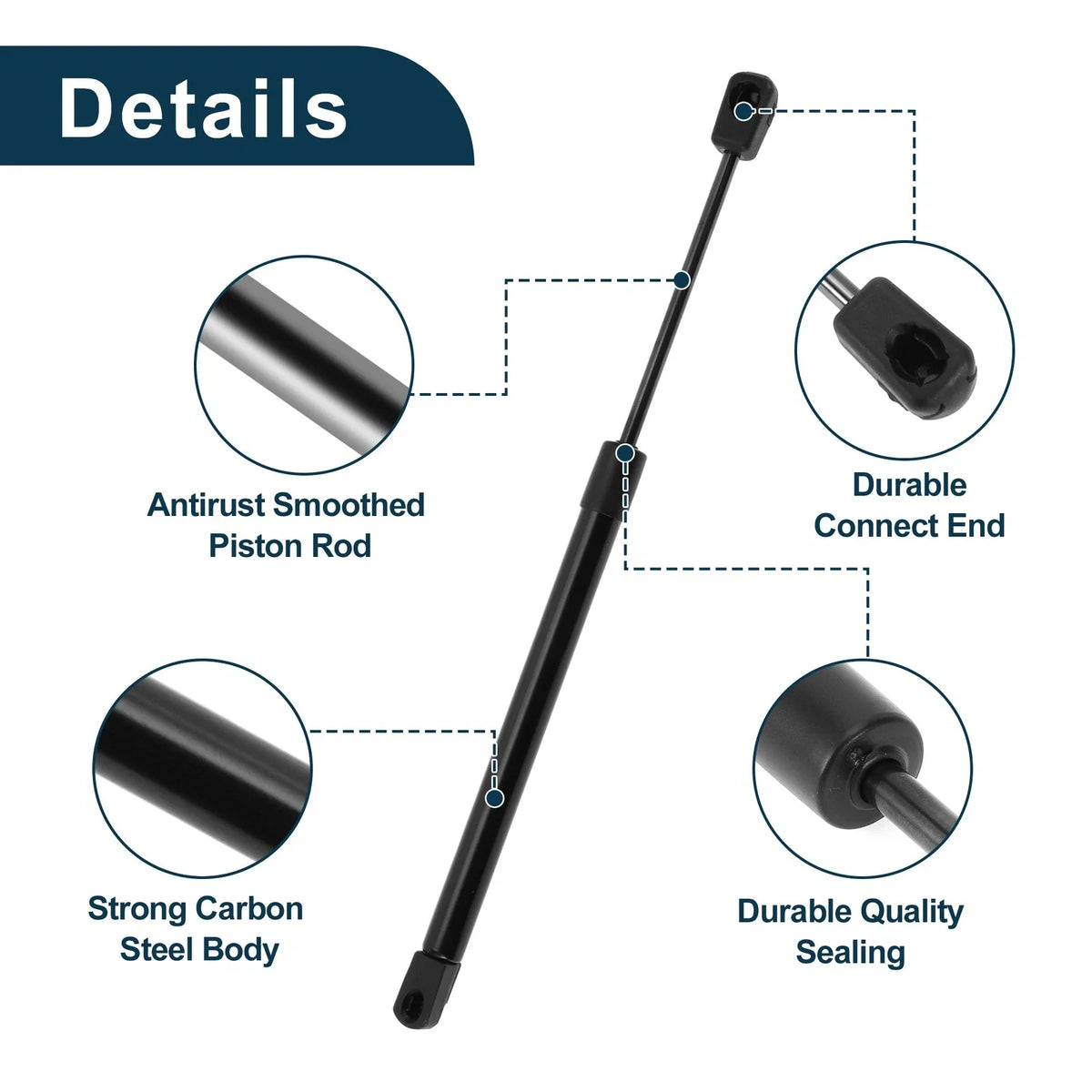 2X Front Hood Lift Supports Struts for Ford Explorer (2002–2010)