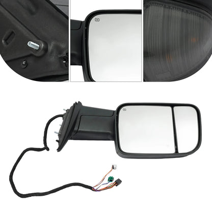 LH Left Towing Mirror for Ram 2500 3500 (2019–2021)