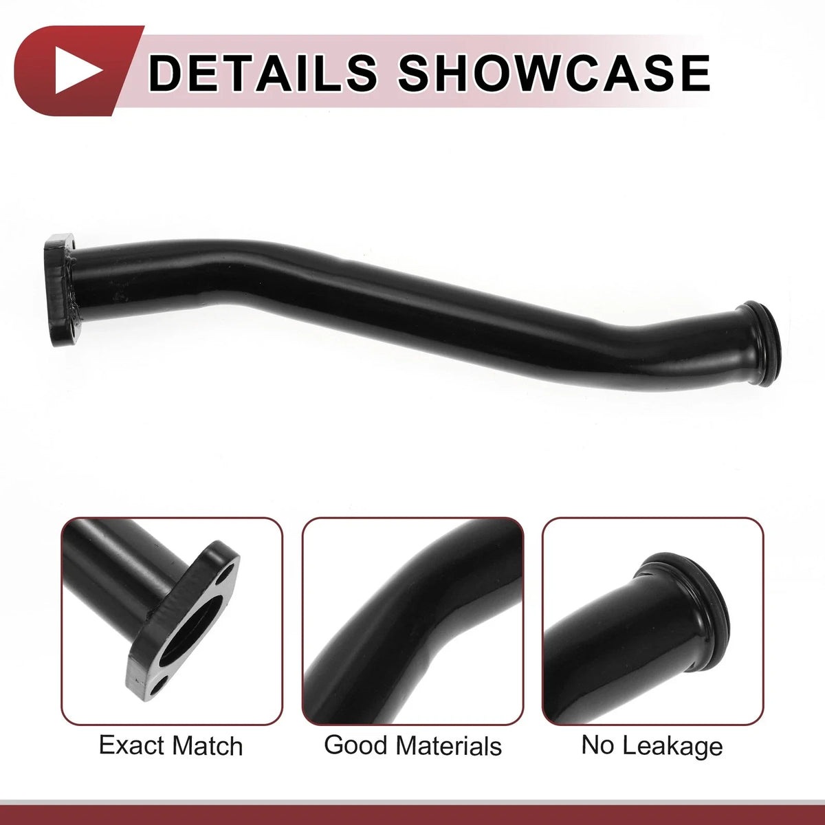 Radiator Hose for Kia Optima (2006–2010) No. 2546025002 Metal Black