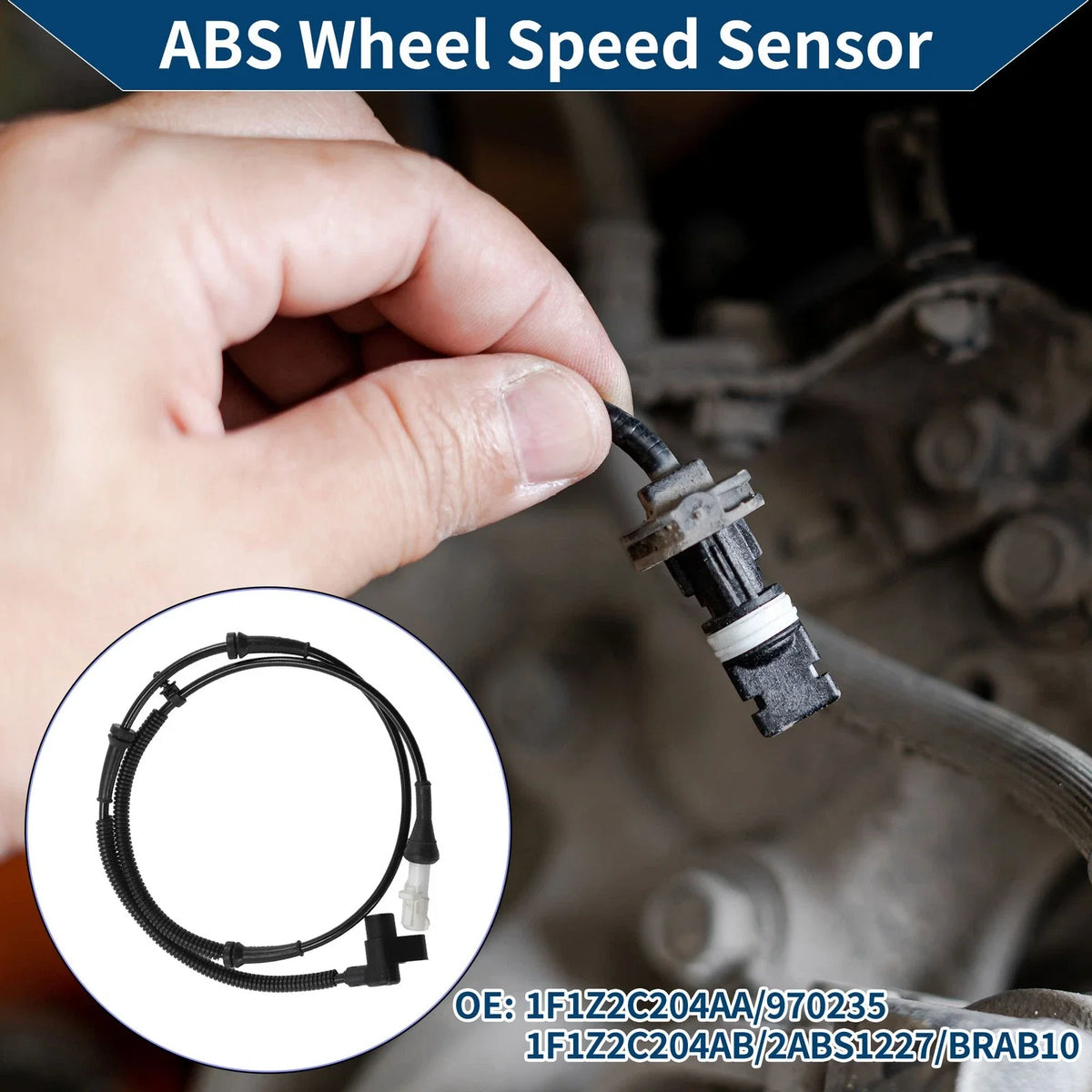 ABS Wheel Speed Sensor for Ford Taurus (1996–1999) No. 1F1Z2C204AA/970235