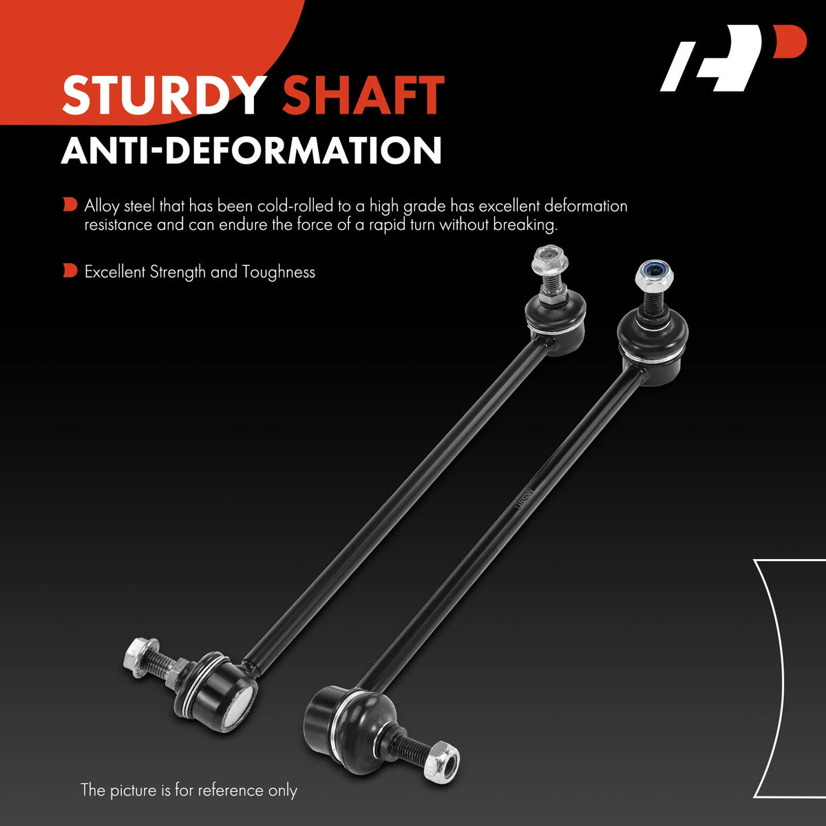 2X Front Stabilizer Bar Link for Hyundai Tiburon (2003–2008) 548302C000, K80508, K80509