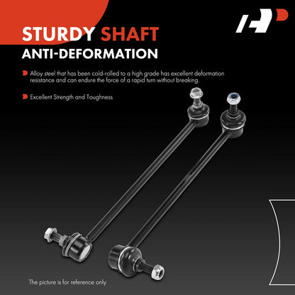 2X Front Stabilizer Bar Link for Hyundai Tiburon (2003–2008) 548302C000, K80508, K80509