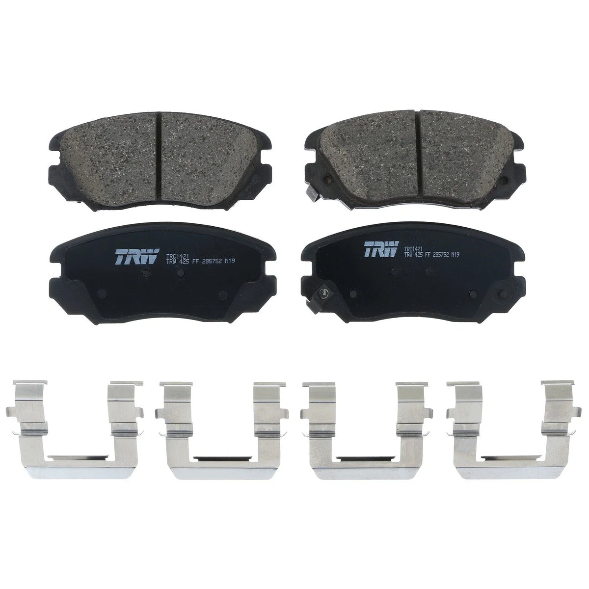 Front Brake Kit with 321mm Disc Rotors & TRW Pro Ceramic Pads for Buick Chevrolet GMC