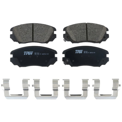 Front Brake Kit with 321mm Disc Rotors & TRW Pro Ceramic Pads for Buick Chevrolet GMC