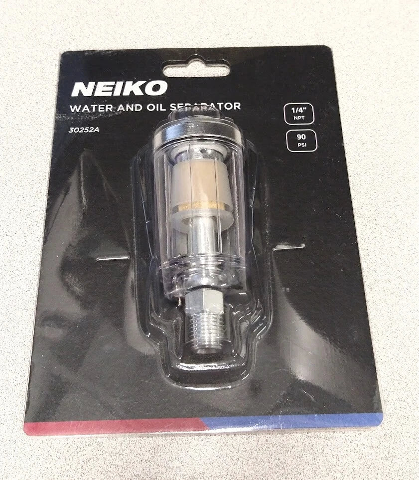 Water & Oil Separator for Neiko 30252A (1/4'', 90 psi)