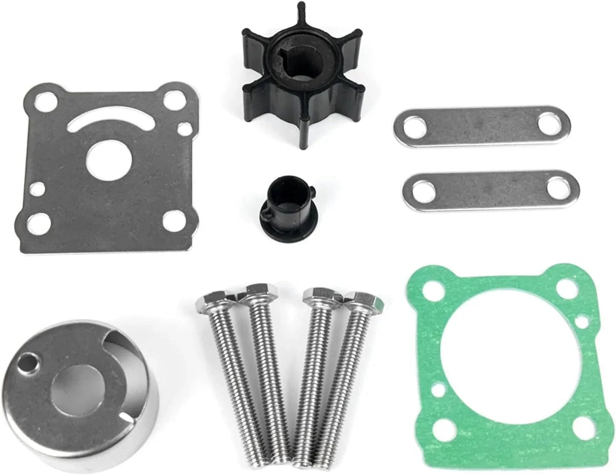 Water Pump Impeller Service Kit for Yamaha 2 Stroke 6-8 HP Outboard (6N0 6G1-W0078-00)