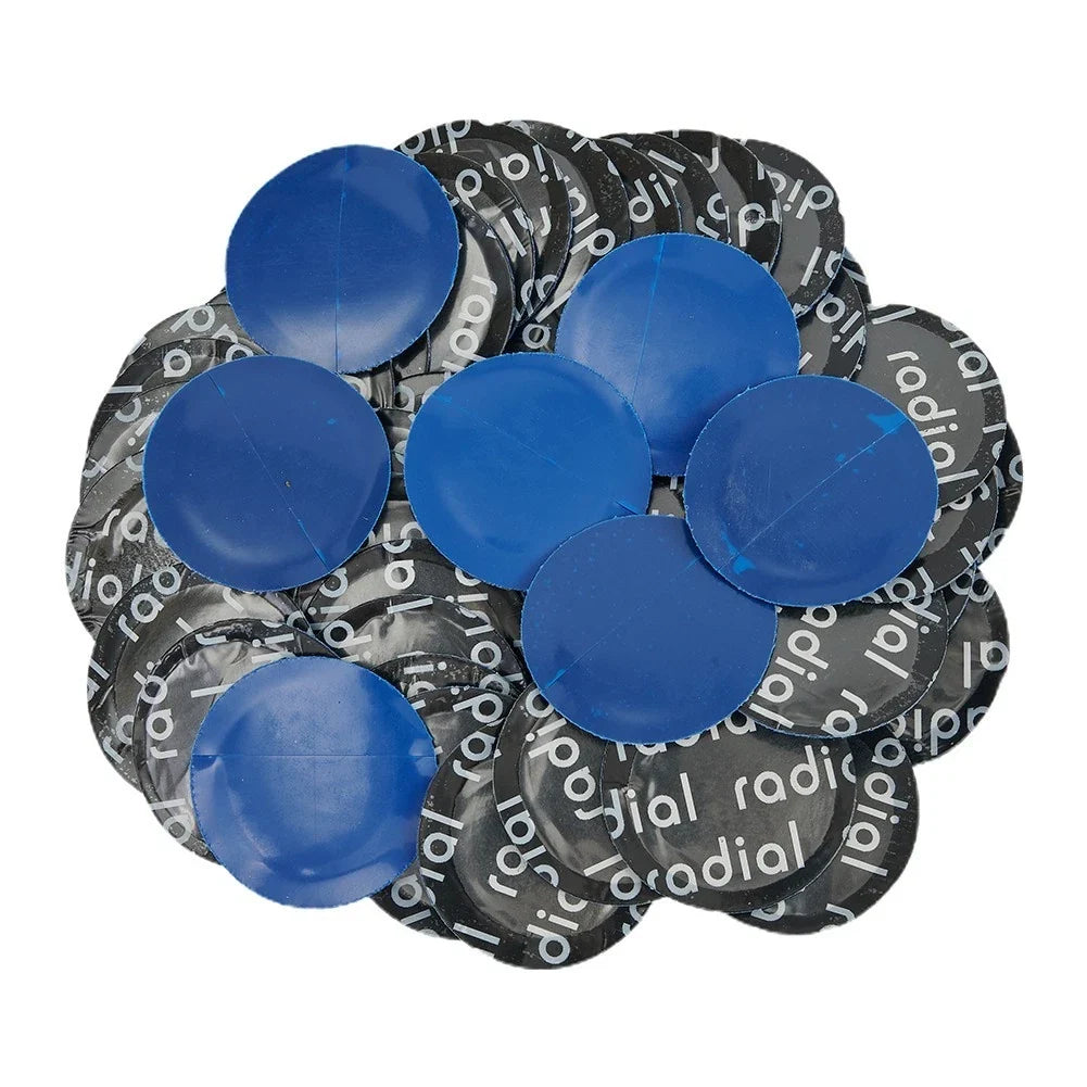 50PCS Rubber Tire Repair Patches 32mm for Car Tire (Universal)