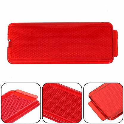Set of 2 Interior Door Panel Light Reflectors for Ford Super Duty F250 F350 F450 (1999–2007) RED