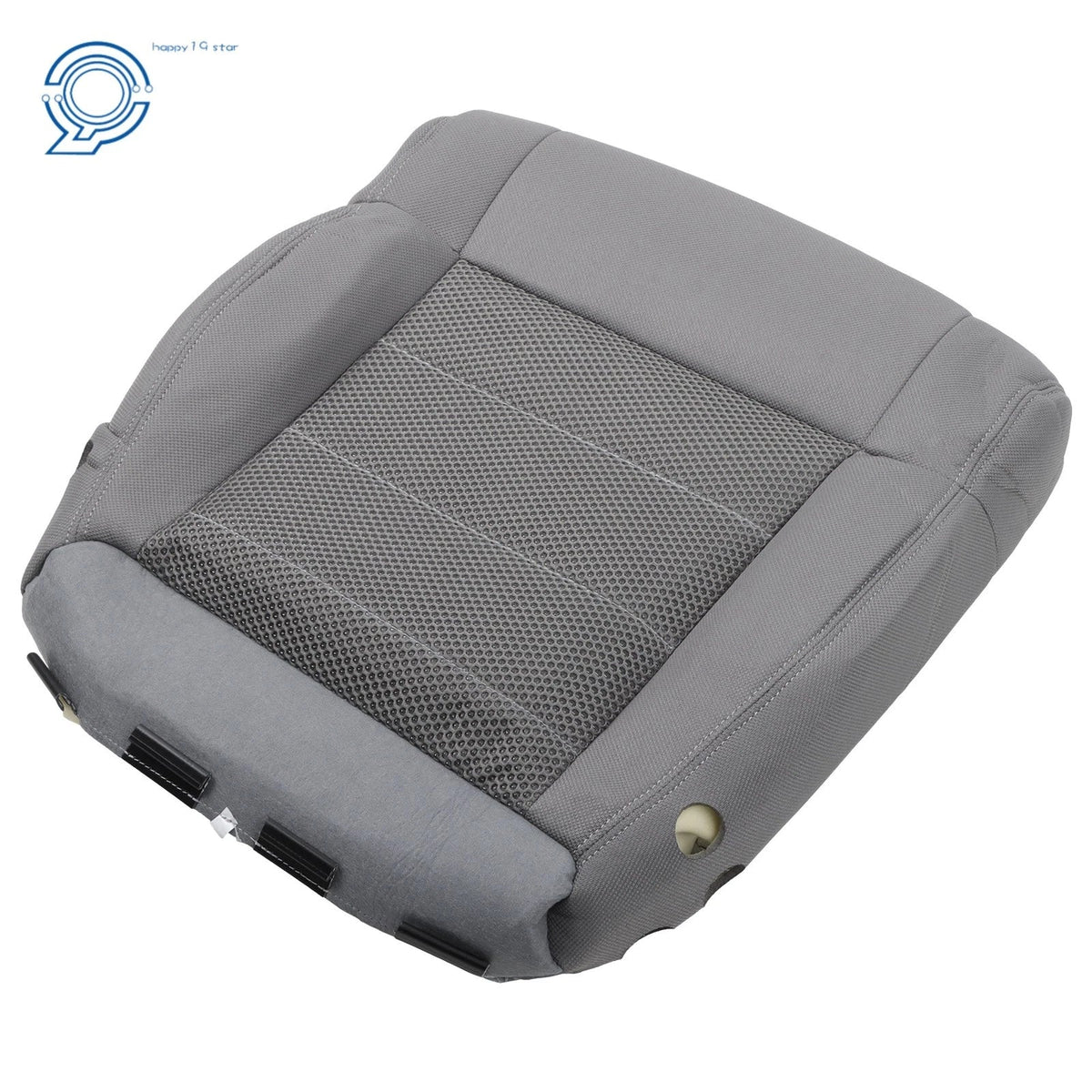 Seat Cushion Pad for Jeep Wrangler (2007–2012) Cloth Gray