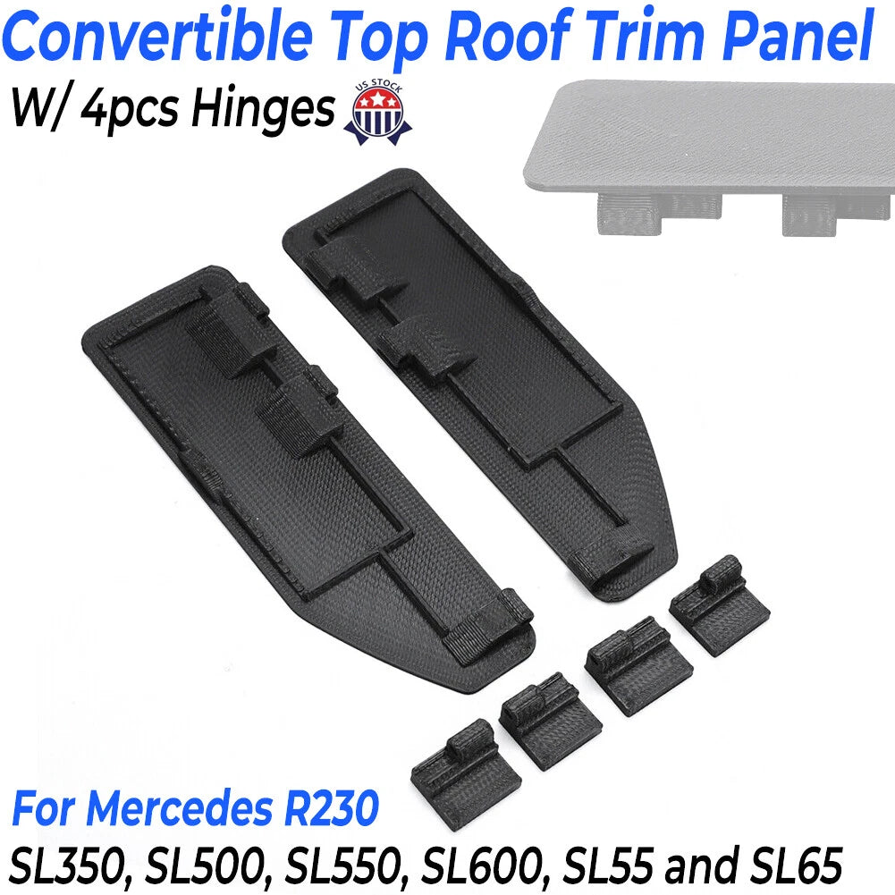 Convertible Top Flap Trim Roof Panel Cover for Mercedes R230 (2002–2012)