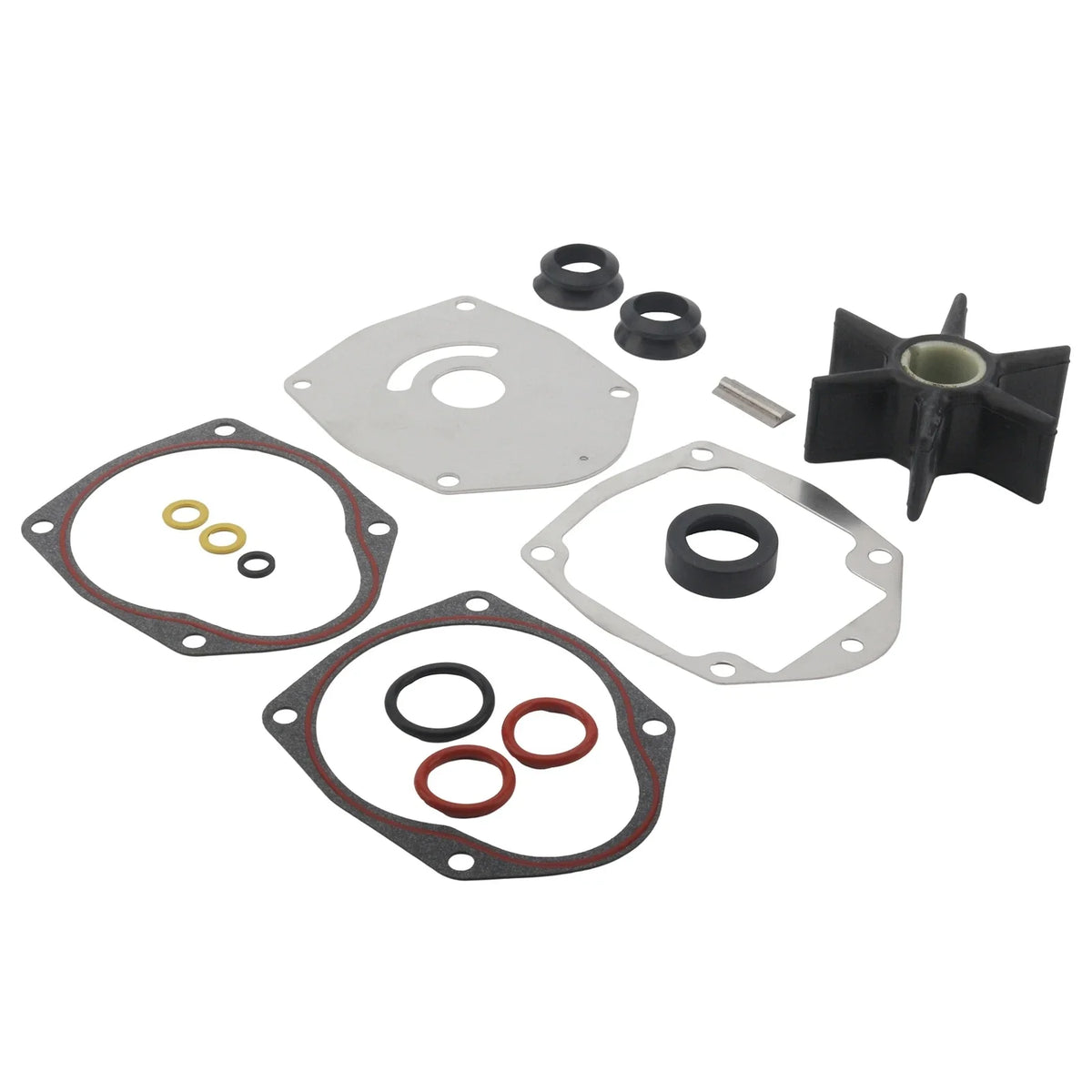 Water Pump Impeller Kit for Mercury 4-Stroke 75-100 HP Outboard (47-8M0100526)
