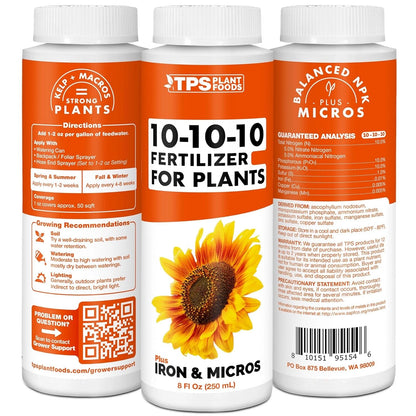 Liquid Plant Food for Fertilizer (Balanced Nutrition)