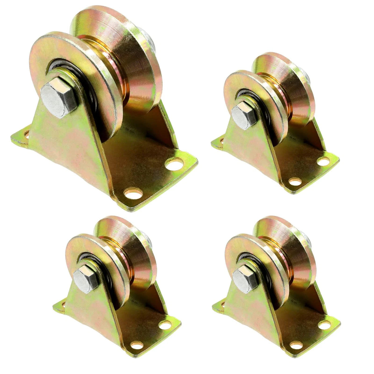 Set of 4 V Groove Wheels for Tanstic (2 Inch Diameter)