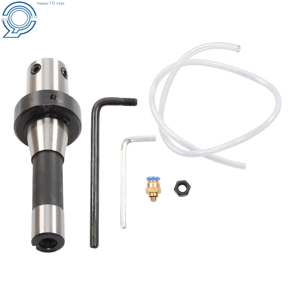 Annular Cutter Arbor for Milling Machine (R8 to 3/4 Shank)