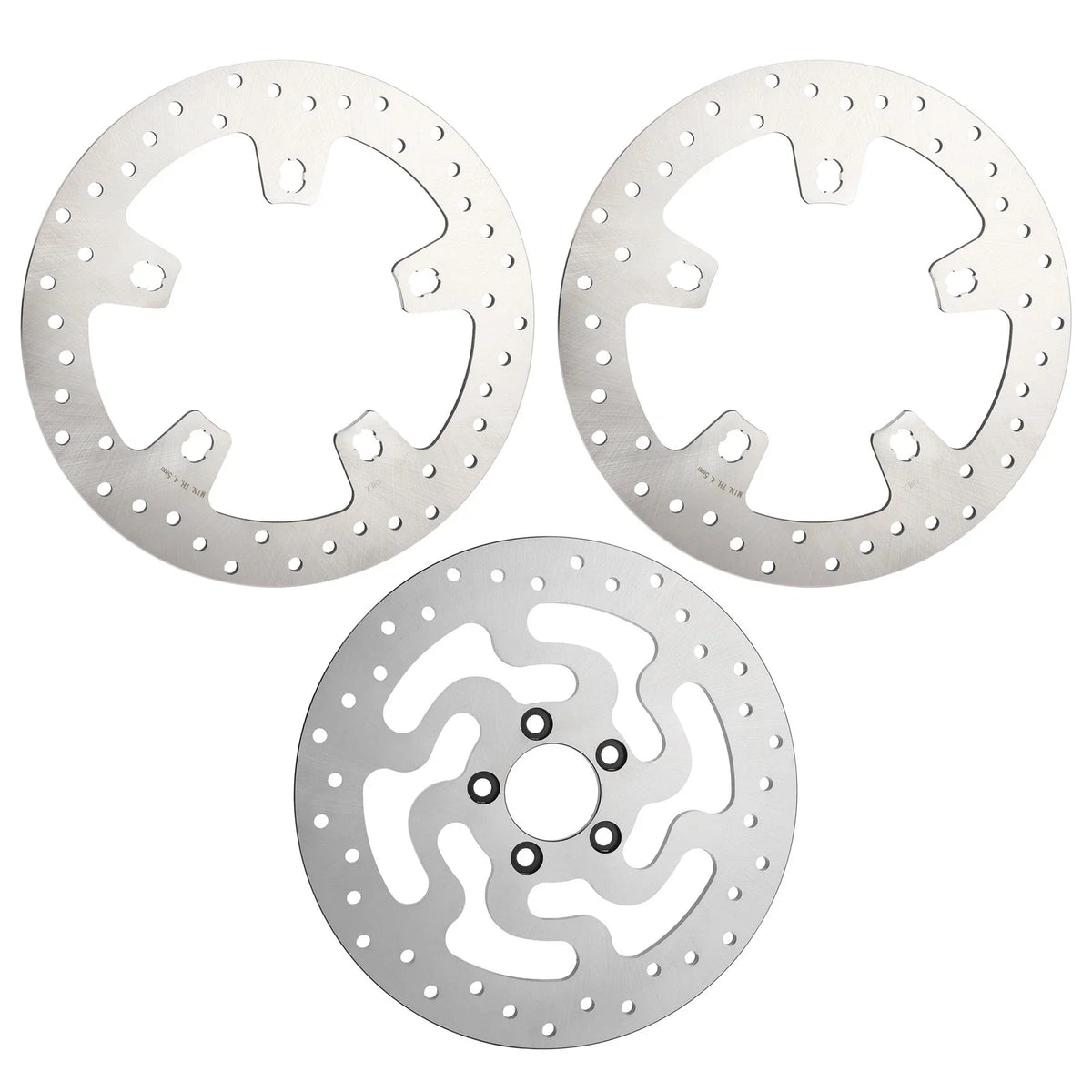 Set of 2 Brake Disc Rotors for Harley Street Glide (2014–2024)